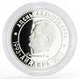 Abkhazia 10 apsars Patriotic War Heroes series S.A Sosnaliyev silver coin 2013