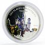 Benin 1000 francs Romantic Places Bavaria colored silver coin 2013