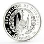 Djibouti 50 francs Tour de France Cycling Green Jersey colored silver coin 2018