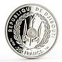 Djibouti 200 francs Tour de France Cycling Track Map coin 2018