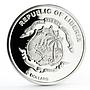 Liberia 10 dollars Seafaring The Flying Ship Cloud Clipper silver coin 2003