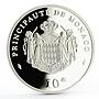 Monaco 10 euro Kingdom Leader Crown Prince Albert II proof silver coin 2003