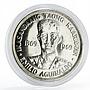 Philippines 1 piso Emilio Aguinaldo silver coin 1969
