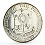 Philippines 1 peso 25th Anniversary of Bataan Day silver coin 1967