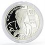 Russia 2 rubles Chess Champion Player M.M. Botvinnik proof silver coin 2011