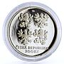 Czech Republic 200 korun Doctor and Expeditor Emil Holub proof silver coin 2002