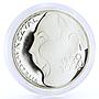 Czech Republic 200 korun Poet Vitezslav Nezval Literature proof silver coin 2000