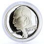 Czech Republic 200 korun Composer Frantisek Kmoch Music Art silver coin 1998
