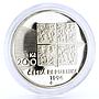 Czech Republic 200 korun WWII Landing in Normandia Aviation silver coin 1994