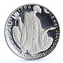 Czech Republic 200 korun Jean-Baptist Gaspard Deburau proof silver coin 1996