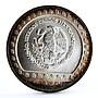 Mexico 50 pesos Guererro Aguila The Eagle Warrior silver coin 1992