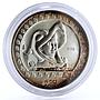 Mexico 50 pesos Guererro Aguila The Eagle Warrior silver coin 1992
