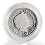 Australia 15 dollar Discover Australia Geraldton Wax platinum coin 1/10 oz 2008