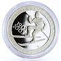 Czech Republic 200 korun National Olympic Ski Union Skier proof silver coin 2003