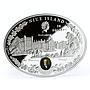 Niue 50 dollars Russian Imperial Stables Peterhof Palace proof silver coin 2013