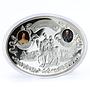 Niue 50 dollars Russian Imperial Stables Peterhof Palace proof silver coin 2013