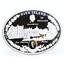 Niue 50 dollars Russian Imperial Stables Peterhof Palace proof silver coin 2013