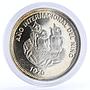 Costa Rica 100 colones International Year of the Child Birds silver coin 1979