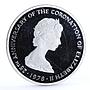 Turks and Caicos 25 crowns Queen's Beast The Wales Red Dragon silver coin 1978
