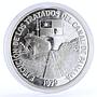 Panama 10 balboas Canal Treaty Ship proof silver coin 1979