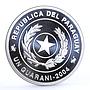 Paraguay 1 guarani Football World Cup in Germany Field Ball silver coin 2004