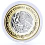 Mexico 100 pesos Numismatic Heritage Republic 8R bimetal coin 2013