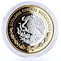 Mexico 100 pesos Numismatic Heritage 1828 8 Escudos bimetal coin 2012