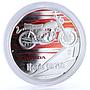 Tuvalu set of 5 coins Classic Motorbikes colored silver coins 2008