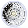 Belarus 20 rubles Chinese Calendar Year of the Snake gilded silver coin 2012