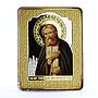 Cook Islands 5 dollars Russian Icons St. Seraphim Sarovsky silver coin 2013