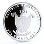 Cameroon 500 francs Crimean Swallow's Nest Palace Birds Ship silver coin 2021