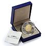 France 50 euro Great Explorers - Jacques Cartier Canada Ship gold coin 2011