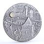Malawi 20 kwacha The Salt Routes Bochnia Gdansk Way Map silver coin 2009