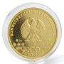 Germany 100 euro UNESCO World Heritage Sites City Weimar gold coin 2006