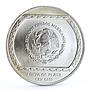 Mexico 5 pesos Precolombina series Bajo de el Tajin silver coin 1993