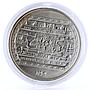 Mexico 5 pesos Precolombina series Bajo de el Tajin silver coin 1993