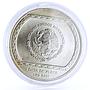 Mexico 5 pesos Precolombina series Bajo de el Tajin silver coin 1993
