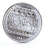 Mexico 5 pesos Precolombina series Bajo de el Tajin silver coin 1993