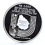 Uruguay 2000 pesos XXI BID Governors Assembly National Symbols silver coin 1984