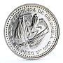 Colombia 1 peso Anniversary of Bogota Mint Monument of Gates silver coin 1956