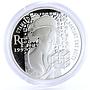 France 10 francs European Museums Treasures Japanese Geisha Art silver coin 1997