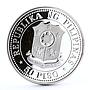 Philippines 50 piso International Year of the Child silver coin 1979