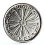 Uruguay 1000 pesos FAO Fauna Ornament silver coin 1969
