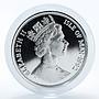 Isle of Man 1 crown Siamese Cat proof silver coin 1992