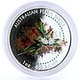 Cook Islands set of 5 coins Australian Flora Plants colored silver coins 1999