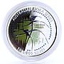Cook Islands set of 5 coins Australian Flora Plants colored silver coins 1999