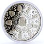 Spain 10000 pesetas 300th Anniversary of Bourbon Family proof silver coin 1998