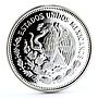 Mexico 100 pesos Monarch Butterflies Fauna proof silver coin 1987