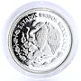 Mexico 100 pesos Monarch Butterflies Fauna proof silver coin 1987