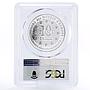 France 10 francs Gustav Klimt Art The Kiss PR69 PCGS silver coin 1997